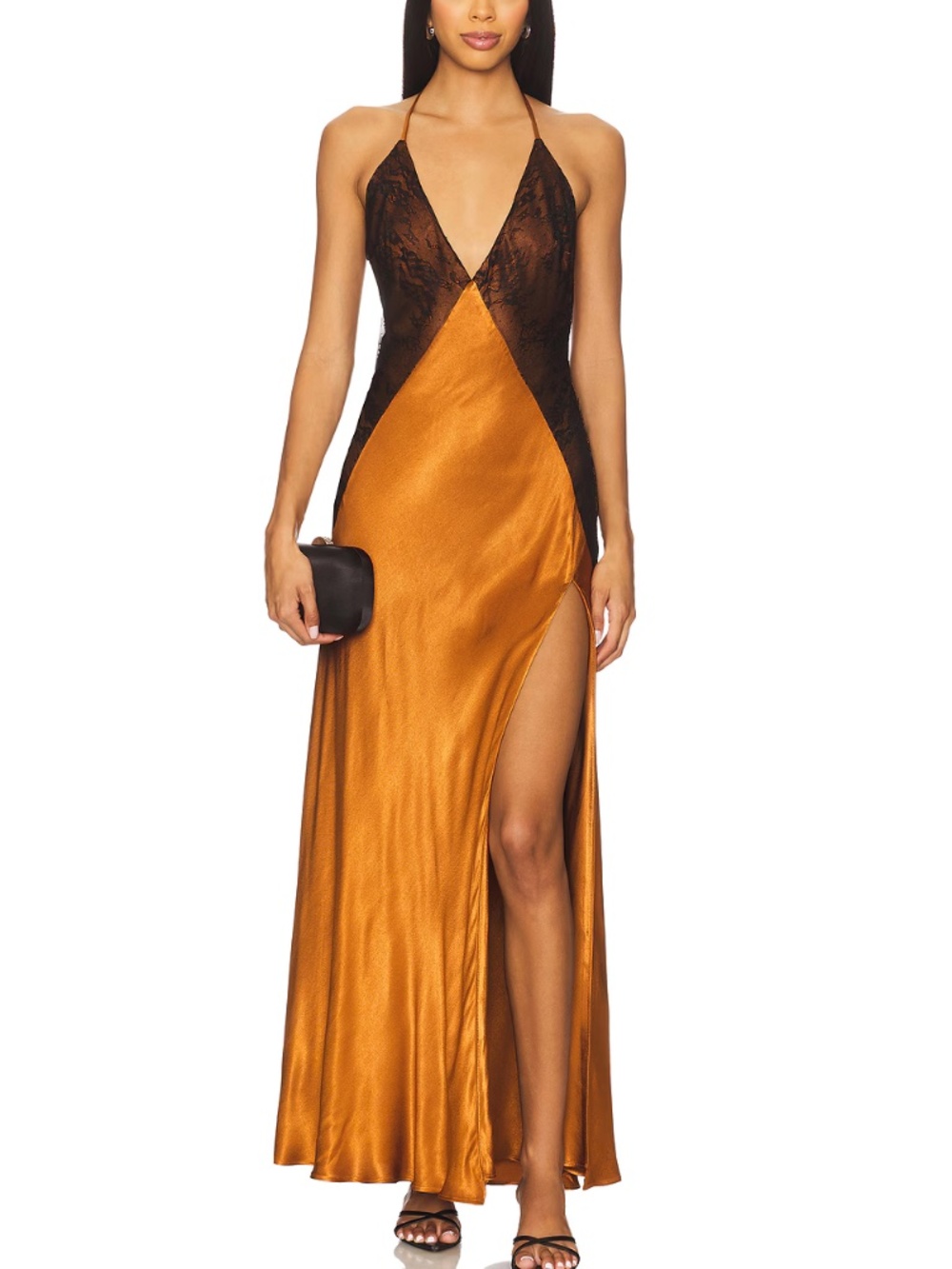 Estrella Halter Maxi Dress